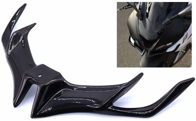 Safeeno Dark Knight Winglet 2.0 R5 v3 black (material abs plastic) Bike Fairing Kit