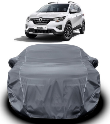 V VINTON Car Cover For Renault Triber (With Mirror Pockets)(Grey)