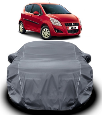 V VINTON Car Cover For Maruti Suzuki Ritz (With Mirror Pockets)(Grey)