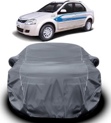 V VINTON Car Cover For Mahindra e-Verito (With Mirror Pockets)(Grey)