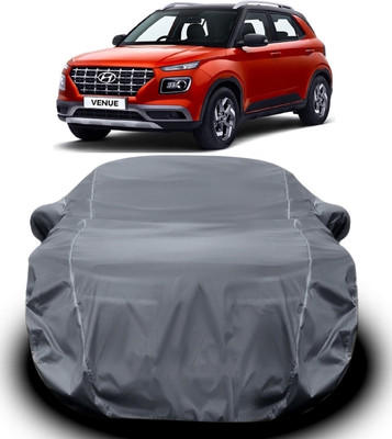 V VINTON Car Cover For Hyundai Venue (With Mirror Pockets)(Grey)