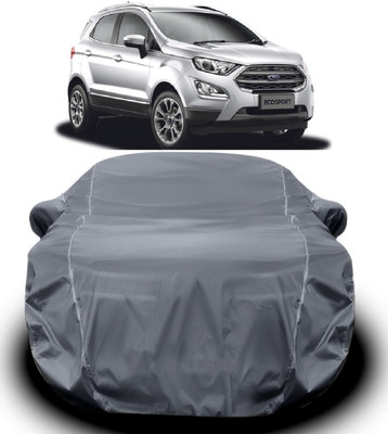 S Shine Max Car Cover For Ford Ecosport (With Mirror Pockets)(Grey)