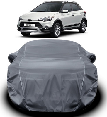 V VINTON Car Cover For Hyundai i20 Active (With Mirror Pockets)(Grey)