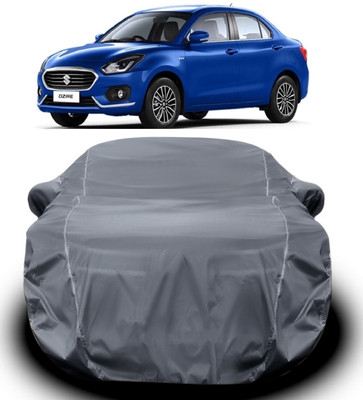 V VINTON Car Cover For Maruti Suzuki Swift Dzire (With Mirror Pockets)(Grey)