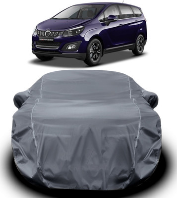 V VINTON Car Cover For Mahindra Marazzo (With Mirror Pockets)(Grey)