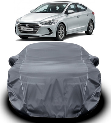 V VINTON Car Cover For Hyundai Elantra (With Mirror Pockets)(Grey)