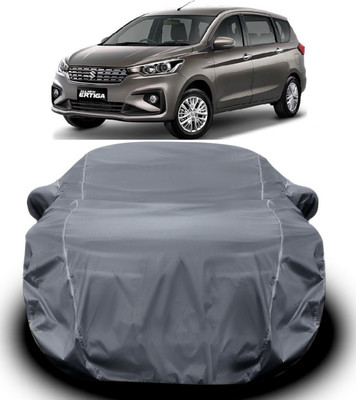 V VINTON Car Cover For Maruti Suzuki Ertiga (With Mirror Pockets)(Grey)