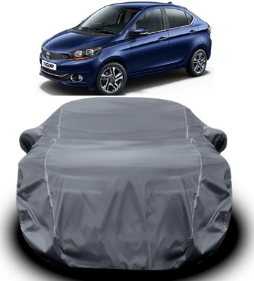 V VINTON Car Cover For Tata Tigor (With Mirror Pockets)(Grey)