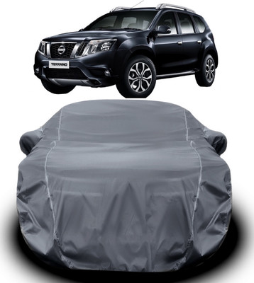 S Shine Max Car Cover For Nissan Terrano (With Mirror Pockets)(Grey)