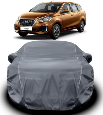 V VINTON Car Cover For Datsun Go+ (With Mirror Pockets)(Grey)