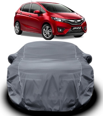 V VINTON Car Cover For Honda Jazz (With Mirror Pockets)(Grey)