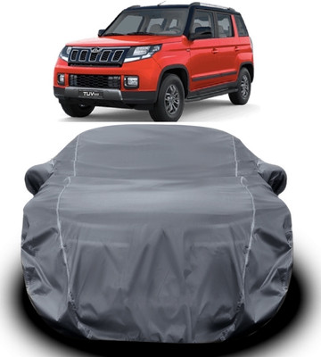 V VINTON Car Cover For Mahindra TUV300 (With Mirror Pockets)(Grey)