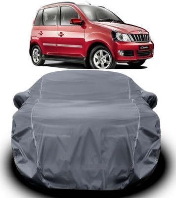 V VINTON Car Cover For Mahindra Quanto (With Mirror Pockets)(Grey)