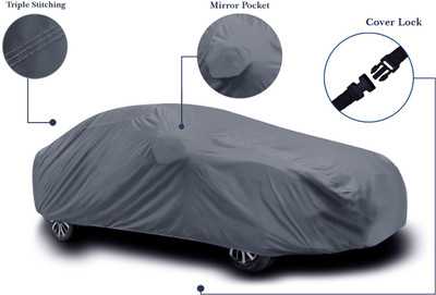 S Shine Max Car Cover For Mahindra Thar (With Mirror Pockets)(Grey)