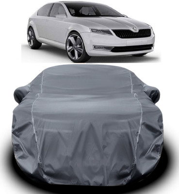 V VINTON Car Cover For Skoda Laura (With Mirror Pockets)(Grey)
