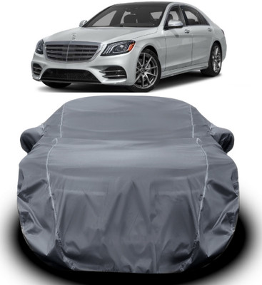 S Shine Max Car Cover For Mercedes Benz S-Class (With Mirror Pockets)(Grey)