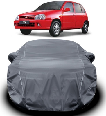 V VINTON Car Cover For Maruti Suzuki Zen (With Mirror Pockets)(Grey)