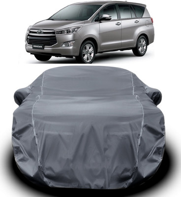 S Shine Max Car Cover For Toyota Innova (With Mirror Pockets)(Grey)