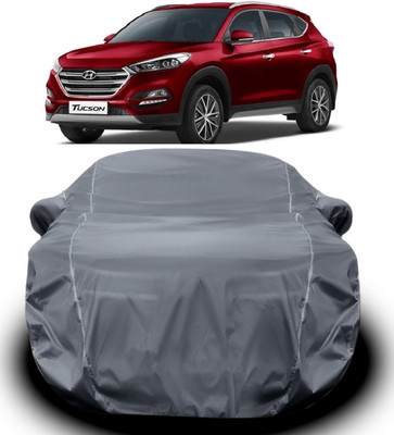 V VINTON Car Cover For Hyundai Tucson (With Mirror Pockets)(Grey)