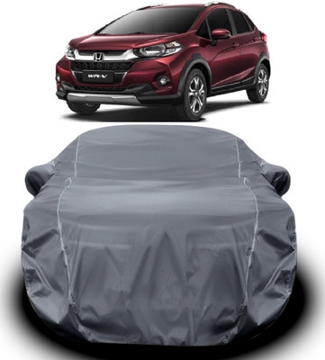 S Shine Max Car Cover For Honda WRV (With Mirror Pockets)(Grey)