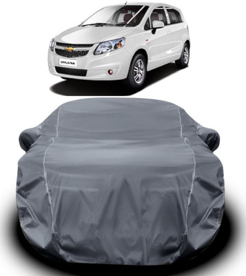 V VINTON Car Cover For Chevrolet Sail UVA (With Mirror Pockets)(Grey)