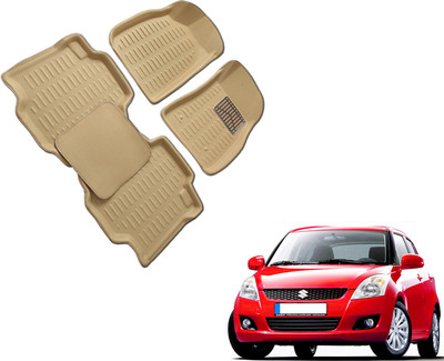 WolkomHome Plastic 3D Mat For  Maruti Swift(Beige)