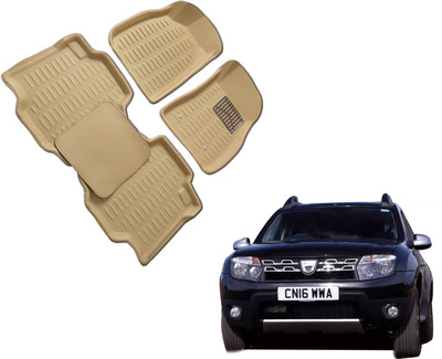 WolkomHome Plastic 3D Mat For  Renault Duster(Beige)