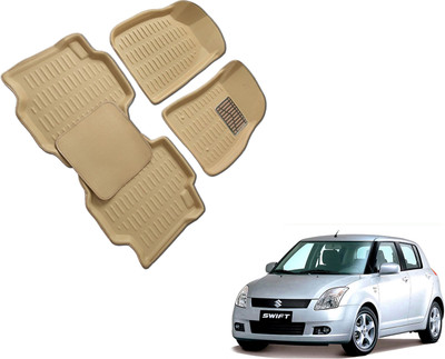 WolkomHome Plastic 3D Mat For  Maruti Swift(Beige)