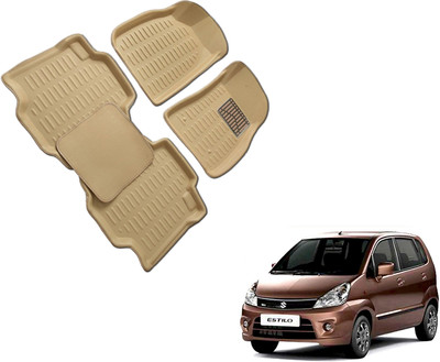 WolkomHome Plastic 3D Mat For  Maruti Zen Estilo(Beige)