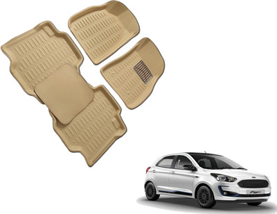 WolkomHome Plastic 3D Mat For  Ford Figo(Beige)