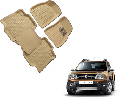 WolkomHome Plastic 3D Mat For  Renault Duster(Beige)