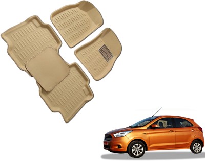 WolkomHome Plastic 3D Mat For  Ford Figo(Beige)