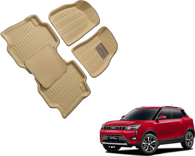 WolkomHome Plastic 3D Mat For  Mahindra XUV 300(Beige)