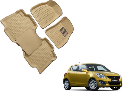 WolkomHome Plastic 3D Mat For  Maruti Swift(Beige)