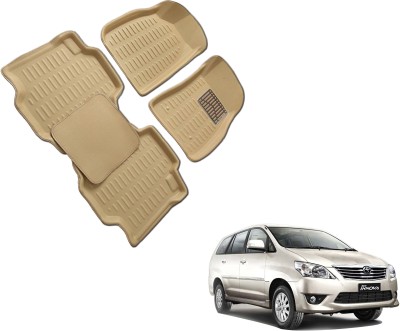 WolkomHome Plastic 3D Mat For  Toyota Innova(Beige)