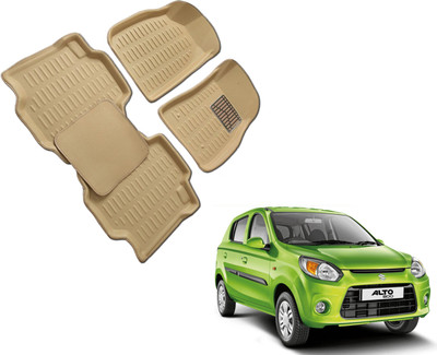 WolkomHome Plastic 3D Mat For  Maruti Alto 800(Beige)