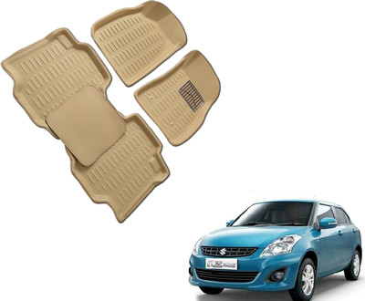 WolkomHome Plastic 3D Mat For  Maruti Swift Dzire(Beige)