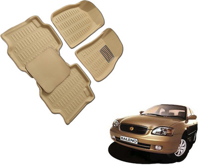 WolkomHome Plastic 3D Mat For  Maruti Baleno(Beige)