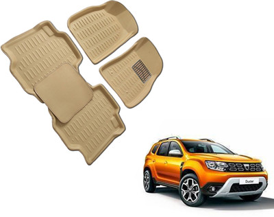 WolkomHome Plastic 3D Mat For  Renault Duster(Beige)