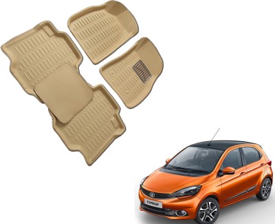 WolkomHome Plastic 3D Mat For  Tata Tiago(Beige)