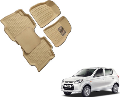 WolkomHome Plastic 3D Mat For  Maruti Alto 800(Beige)