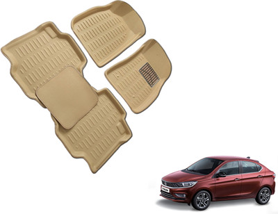 WolkomHome Plastic 3D Mat For  Tata Tigor(Beige)