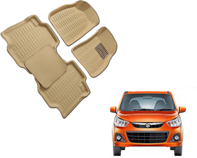WolkomHome Plastic 3D Mat For  Maruti Alto K10(Beige)
