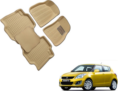 WolkomHome Plastic 3D Mat For  Maruti Swift(Beige)