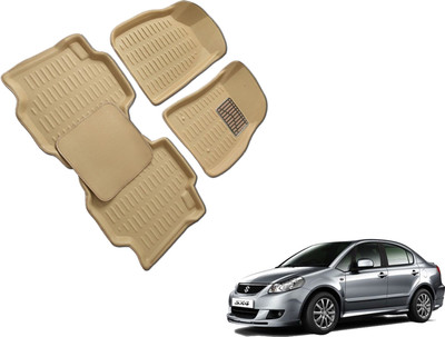 WolkomHome Plastic 3D Mat For  Maruti SX4(Beige)