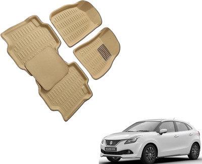 WolkomHome Plastic 3D Mat For  Maruti Baleno(Beige)