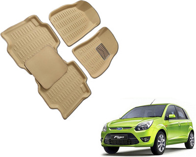 WolkomHome Plastic 3D Mat For  Ford Figo(Beige)