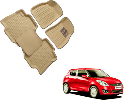 WolkomHome Plastic 3D Mat For  Maruti Swift(Beige)