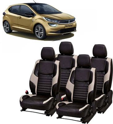 JMDi Leatherette Car Seat Cover For Tata Altroz(Fixed Head Rest, 5 Seater, 2 Back Seat Head Rests)