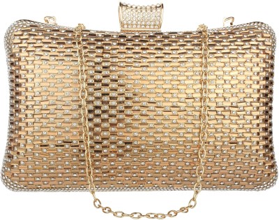 Swarnim Party Gold  Clutch